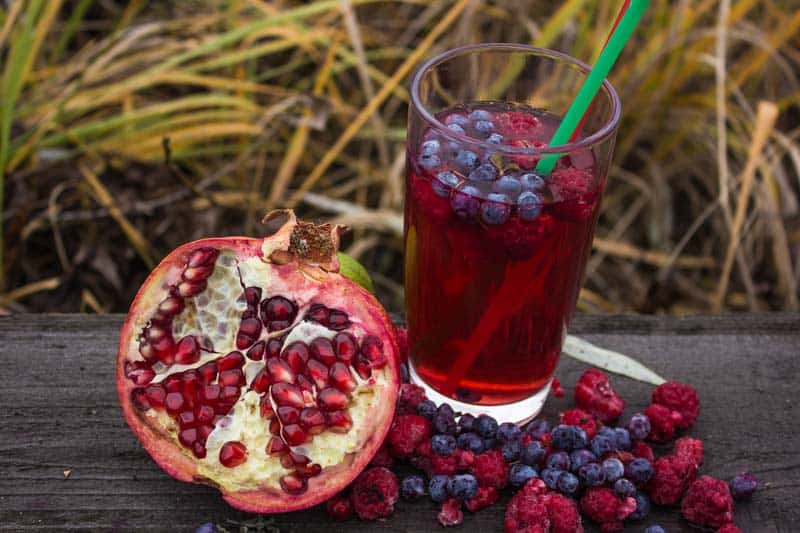 Pomegranate Blueberry juice