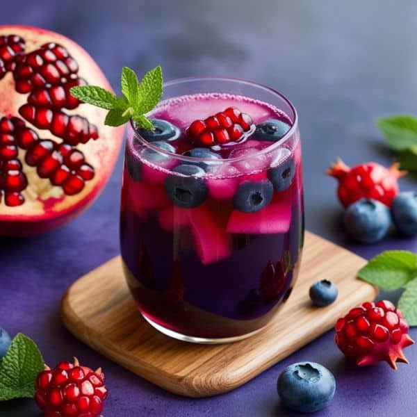 Pomegranate and Blueberry Bliss