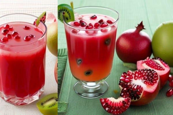 Pomegranate and Kiwi Crush