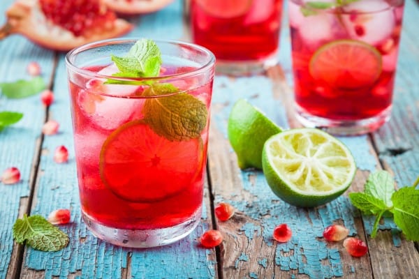 Pomegranate and Lemonade Surprise