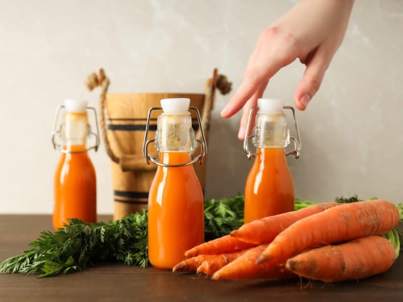REcipe Ideas - healthy nutrition and diet with Carrot juice
