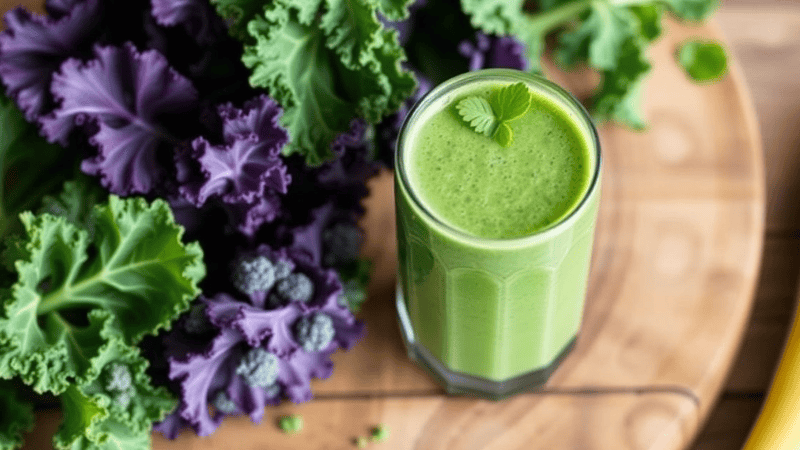 perfect kale smoothie