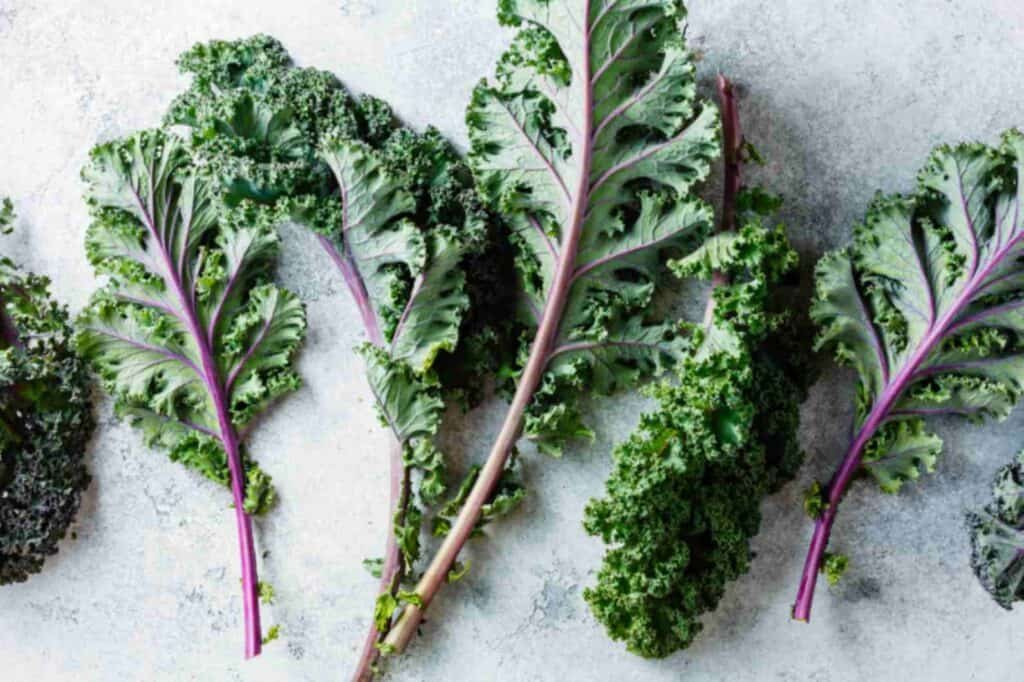 kale stems