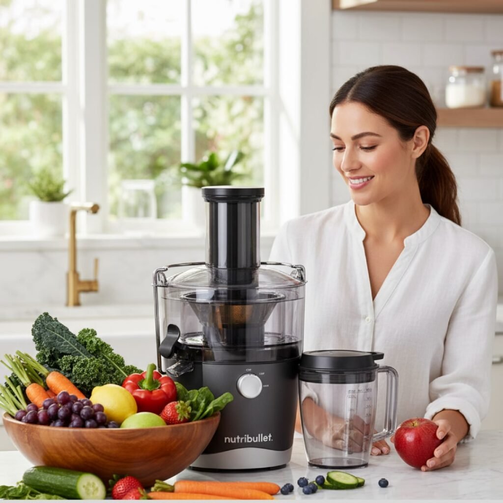 NutriBullet Centrifugal Juicer, 800W (Brand Pick)