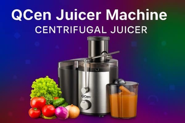 Qcen Juicer Machine - Centrifugal Juicer 