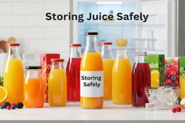 Storing Juice Safely