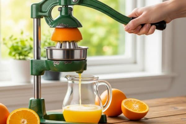  manual hand press juicer